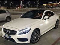 Usata Mercedes C250 Premium Plus 211 CV (155 kW) 2016 Bianco Coupé