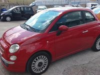 Begagnad Fiat 500 Pop 95 HK (69 kW) 2011 Röd Sedan