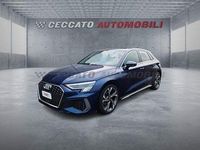 Usata Audi A3 Sportback S-Line 116 CV (85 kW) 2023 Blu Utilitaria