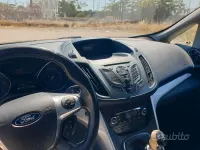 Usata Ford C-MAX Titanium 115 CV (84 kW) 2015 Bianco Monovolume