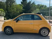 Usata Fiat 500 69 CV (50 kW) 2016 Giallo Cabrio