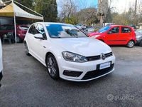Usata VW Golf VII R-line 150 CV (110 kW) 2016 Bianco Berlina
