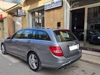 Usata Mercedes C220 Avantgarde 170 CV (125 kW) 2012 Grigio Station wagon