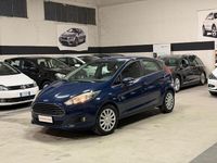 Usata Ford Fiesta Titanium 75 CV (55 kW) 2017 Blu Berlina
