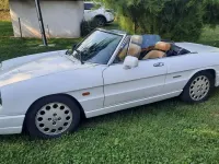 Usata Alfa Romeo Spider 122 CV (89 kW) 1992 Bianco Cabrio