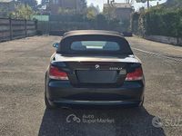 Usata BMW 120 Cabriolet 177 CV (130 kW) 2010 Nero Cabrio