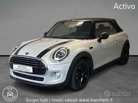 Usata Mini Cooper D Cabriolet 116 CV (85 kW) 2018 Grigio Cabrio