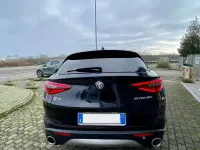 Usata Alfa Romeo Stelvio Super 209 CV (153 kW) 2017 Nero SUV