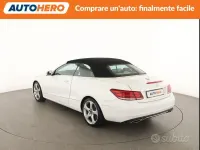 Usata Mercedes E220 Executive 170 CV (125 kW) 2015 Bianco Cabrio