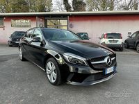 Usata Mercedes A200 Sport Edition 136 CV (100 kW) 2017 Nero Berlina