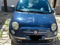 Usata Fiat 500C 75 CV (55 kW) 2011 Bluazzurro Cabrio