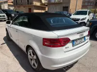Usata Audi A3 Cabriolet S-Line 140 CV (102 kW) 2010 Bianco Cabrio