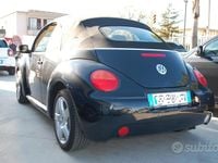Usata VW New Beetle Cabriolet 101 CV (74 kW) 2005 Nero Cabrio