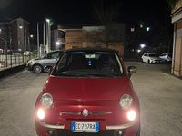 Usata Fiat 500 75 CV (55 kW) 2011 Rosso Cabrio