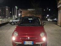 Usata Fiat 500 95 CV (69 kW) 2011 Rosso Cabrio