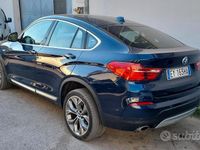 Usata BMW X4 xLine 190 CV (139 kW) 2015 Blu SUV