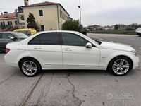 Usata Mercedes C250 Avantgarde 203 CV (149 kW) 2011 Bianco Berlina