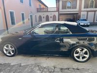 Usata BMW 118 Cabriolet 143 CV (105 kW) 2009 Nero Cabrio