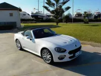 Usata Fiat 124 Spider Lusso 140 CV (102 kW) 2016 Bianco Cabrio