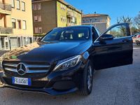 Usata Mercedes C200 136 CV (100 kW) 2016 Nero Station wagon