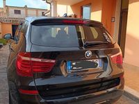 Usata BMW X3 Advantage 150 CV (110 kW) 2017 Nero SUV