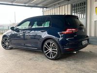 Usata VW Golf GTD 184 CV (135 kW) 2014 Blu Berlina