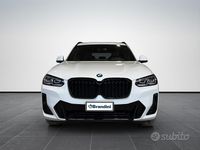 Usata BMW X3 M Sport 190 CV (139 kW) 2022 Gralpine white SUV