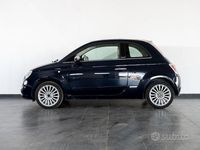 Usata Fiat 500C Lounge 75 CV (55 kW) 2010 Blu Cabrio