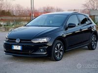 Usata VW Polo 95 CV (69 kW) 2018 Nero Utilitaria