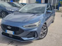 Usata Ford Focus ST-Line X 125 CV (91 kW) 2023 Blue metallic (metalliclackierung) Berlina