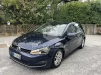 Usata VW Golf VII Highline 105 CV (77 kW) 2012 Bluazzurro Utilitaria