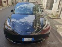 Usata Tesla Model 3 Standard Range Plus 100 kW (136 CV) 2020 Nero Berlina