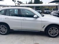 Usata BMW X3 Luxury Line 190 CV (139 kW) 2019 Bianco SUV