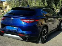 Usata Alfa Romeo Stelvio Executive 209 CV (153 kW) 2018 Blu/azzurro SUV