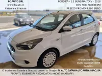 Usata Ford Ka 71 CV (52 kW) 2018 Bianco Berlina