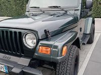 Usata Jeep Wrangler Sahara 2003 Verde SUV