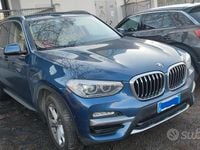 Usata BMW X3 Luxury Line 190 CV (139 kW) 2019 Blu SUV