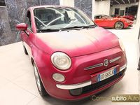 Usata Fiat 500 Lounge 75 CV (55 kW) 2010 Rosso Utilitaria