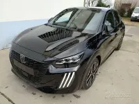 Nuova Peugeot 208 GT 101 CV (74 kW) 2025 Nero Utilitaria