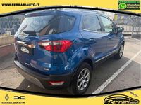 Usata Ford Ecosport Titanium 99 CV (72 kW) 2019 Blu/azzurro SUV