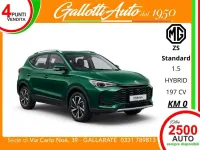 Nuova MG ZS 197 CV (144 kW) 2026 British green SUV