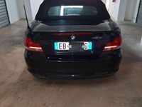 Usata BMW 118 Cabriolet 143 CV (105 kW) 2010 Nero Cabrio