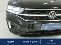Usata VW T-Roc R-line 110 CV (80 kW) 2023 Nero SUV