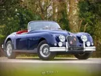 Usata Jaguar XK S 254 CV (186 kW) 1958 Blu Cabrio