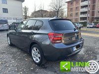 Usata BMW 114 Sport Line 95 CV (69 kW) 2015 Grigio Utilitaria