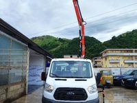 usata Ford T Transit GruP 350 L3 155cv 350 Gru FASSI F28 A Cassone Fisso KM CERTIFICATI 1 PROPRIETARIO