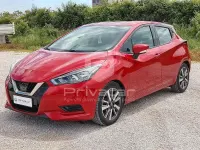 Usata Nissan Micra Acenta 90 CV (66 kW) 2019 Rosso Utilitaria
