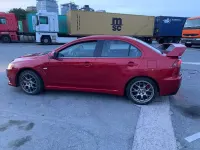 Usata Mitsubishi Lancer 298 CV (219 kW) 2010 Rosso Berlina