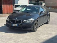 Usata BMW 118 Sport Line 150 CV (110 kW) 2015 Nero Utilitaria