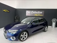 Usata Audi A3 Advanced 116 CV (85 kW) 2021 Blu/azzurro Berlina